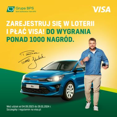 Bank Spółdzielczy w Legnicy - Loteria VISA